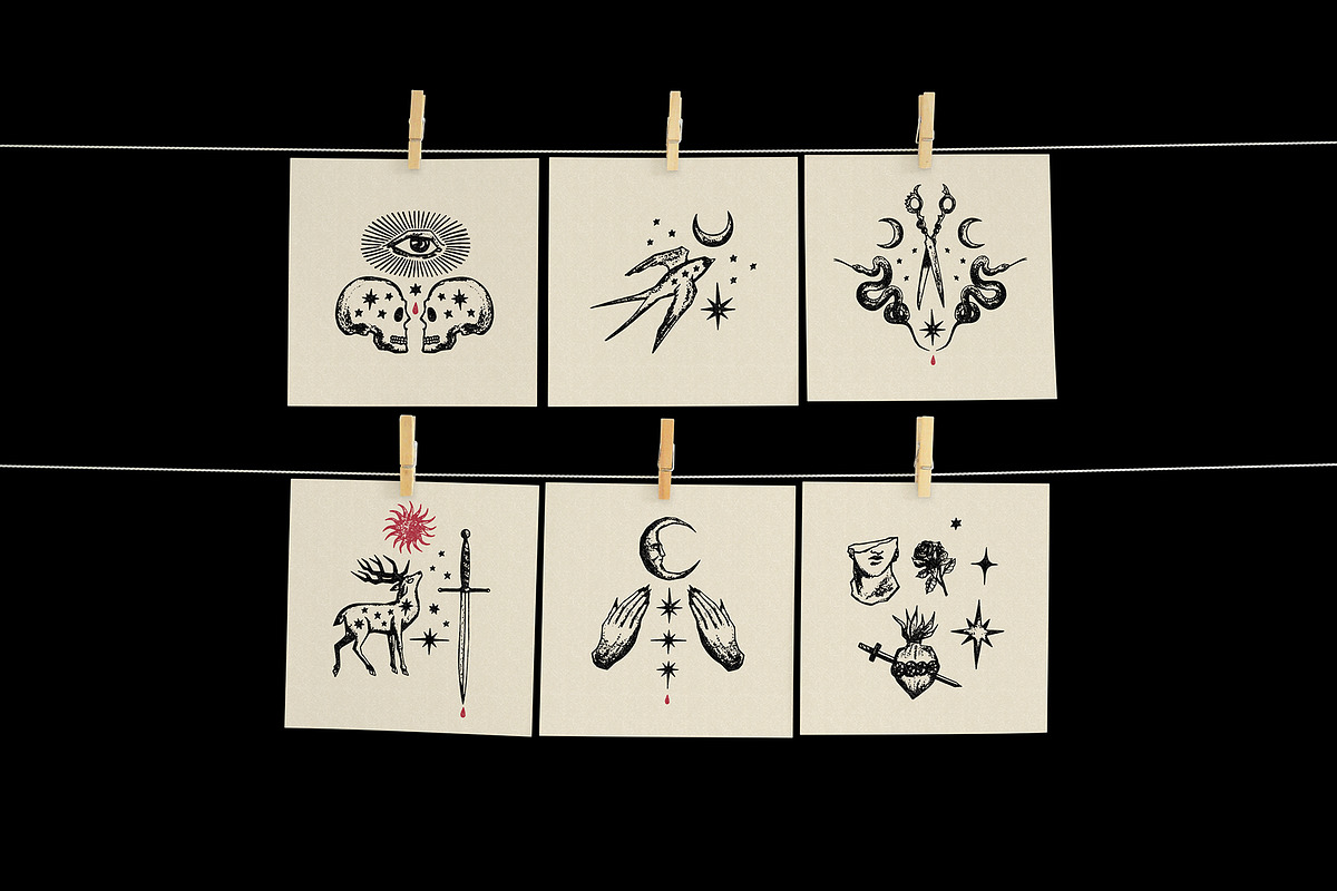 Vintage Dark Academia Bundle, an Object Graphic by Annie Konst (Photo 4 of 14)