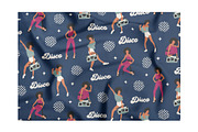Retro disco groovy patterns, a Pattern Graphic by RevolutionizZed (Thumbnail 2 of 10)