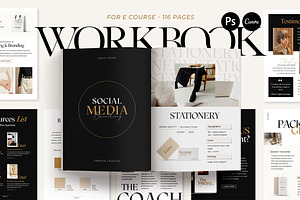 2in1 Bundle EBook Workbook CANVA