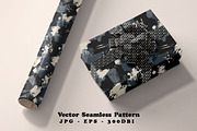 Moody Brush Strokes Seamless Vector, a Pattern Graphic by one-touch (Thumbnail 6 of 10)