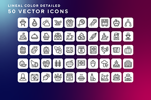 Thanksgiving icons, an Outline Icon by Wencory