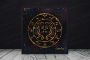SET / GOLDEN ZODIAC SIGNS / VECTOR, an Animal Illustration by Nadin_Lebedeva (Thumbnail 8 of 17)