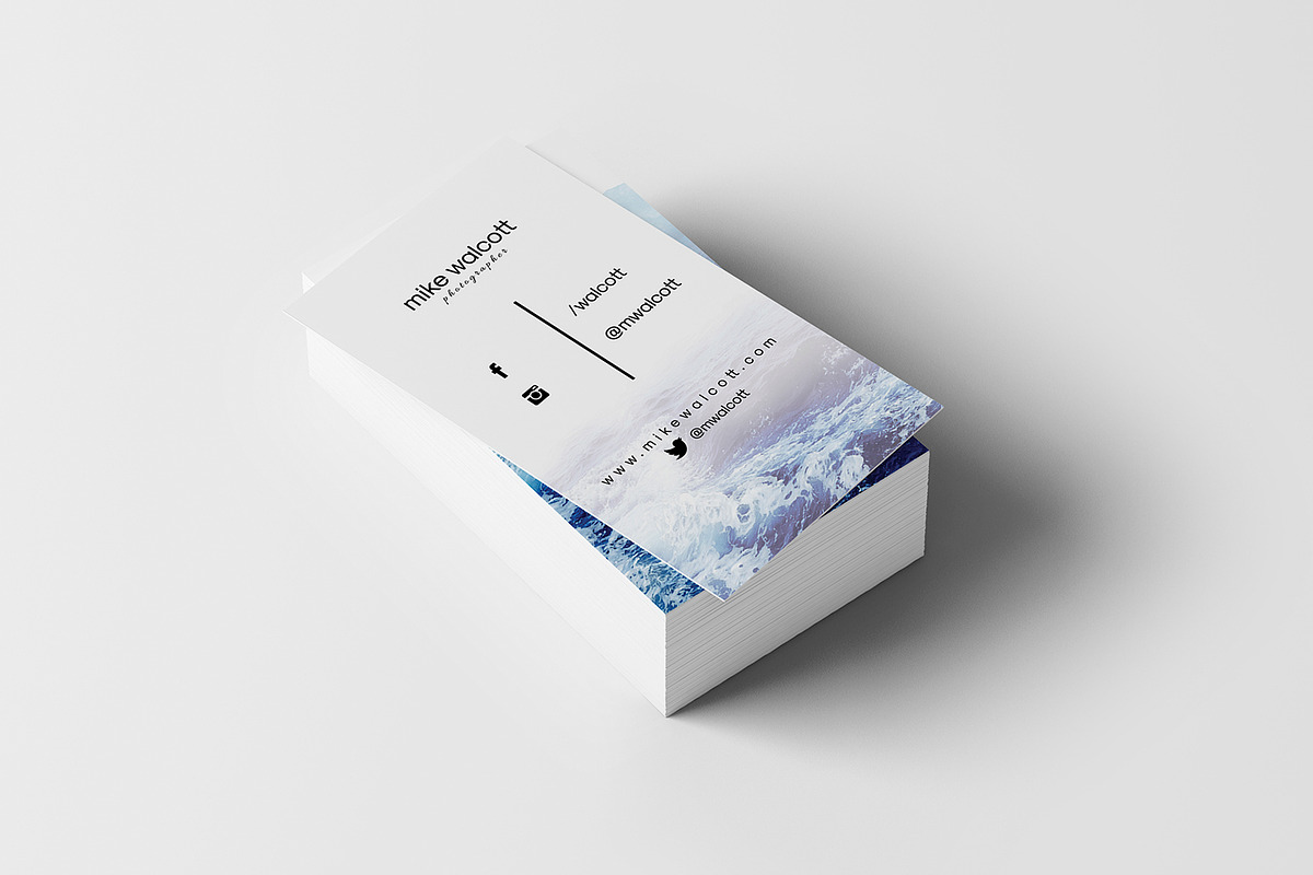 Photographer Business Card template, a Business Card Template by Design Dock (Photo 4 of 5)