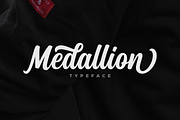 Medallion Script, a Script Font by Unicode Studio (Thumbnail 1 of 12)