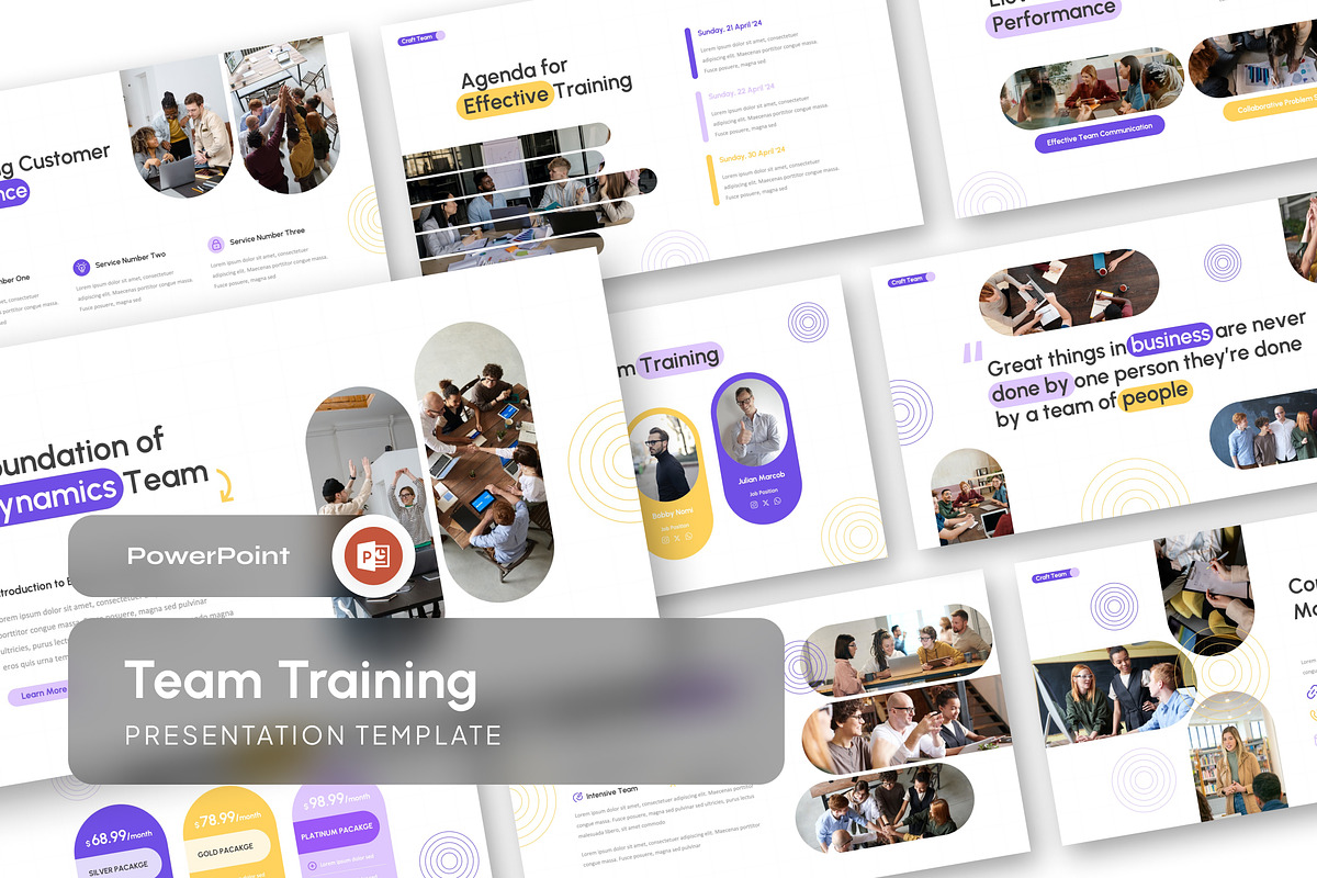 Team Training Presentation, a Presentation Template by Antstheme (Photo 1 of 2)