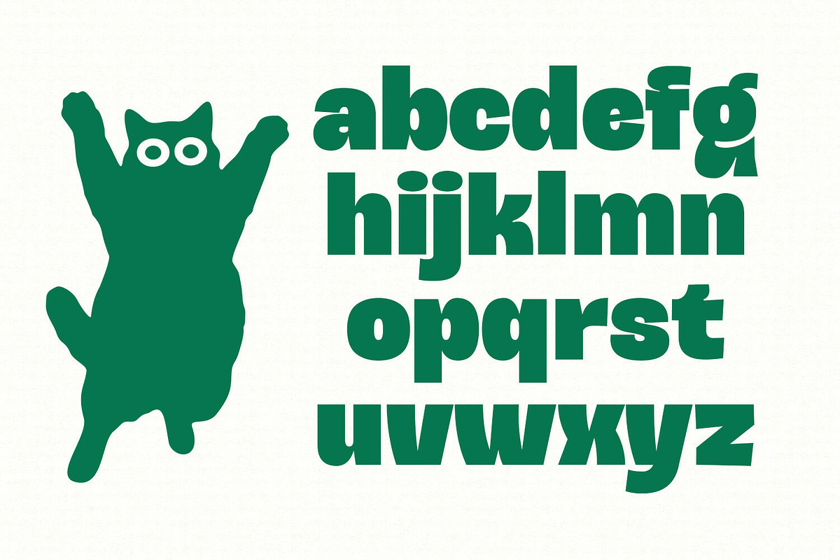 Glugate - Bold Display Font, a Sans Serif Font by Pixesia Studio (Photo 12 of 12)