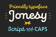 Jonesy - 50% off, a Script Font by Ksenia Belobrova (Thumbnail 1 of 8)