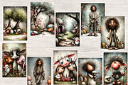 SCRIPTURE JUNK JOURNAL PAGES FOR KID, a Person Illustration by Daring Digies (Thumbnail 8 of 10)
