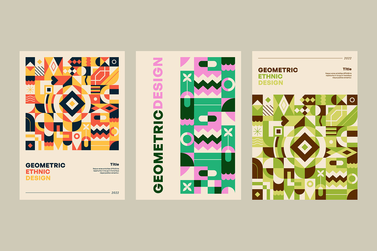 Geometric Pattern Compositions, a Decorative Illustration by Léo Alexandre (Photo 20 of 25)