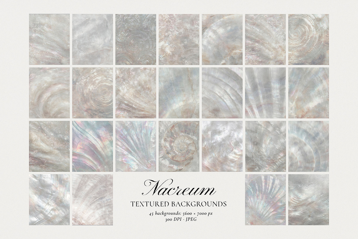 Nacreum Pearl & Mineral Backgrounds, a Background Graphic by Watercolor_Ma (Photo 5 of 10)