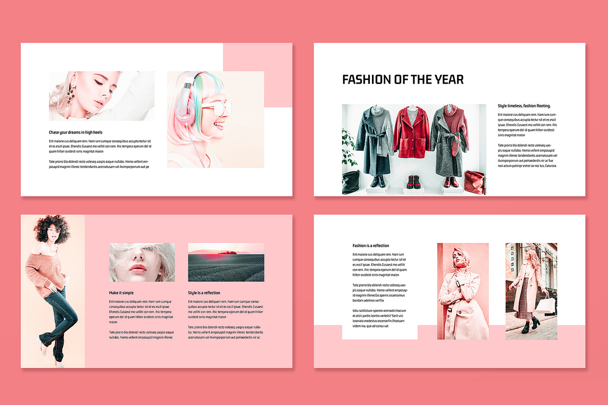 Fashion Lookbook Presentation Layout, a Presentation Template by ContestDesign (Photo 3 of 5)