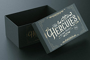 Hercules Victorian Typeface Font, a Sans Serif Font by Storytype Studio (Thumbnail 5 of 14)