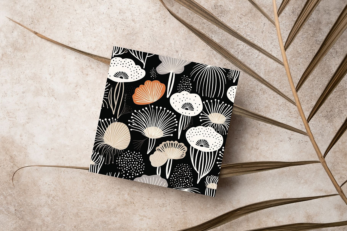 41 Black Mix Seamless Pattern Print, a Pattern Graphic by ARTOZEN DIGITAL (Photo 8 of 16)