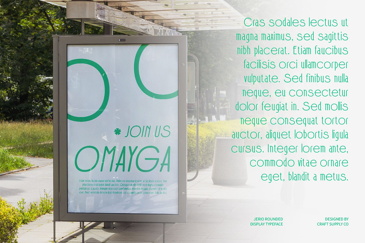 Jerio Rounded, a Sans Serif Font by Craft Supply Co. (Photo 7 of 8)