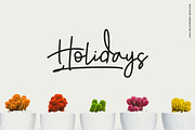 Bratarini - a Handwriting Font, a Script Font by Inspiratype (Thumbnail 5 of 10)