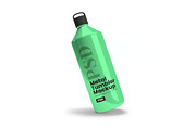 Metal Bottle Tumbler Mockup Template, a Household Mockup by DesignRushMarket (Thumbnail 2 of 6)