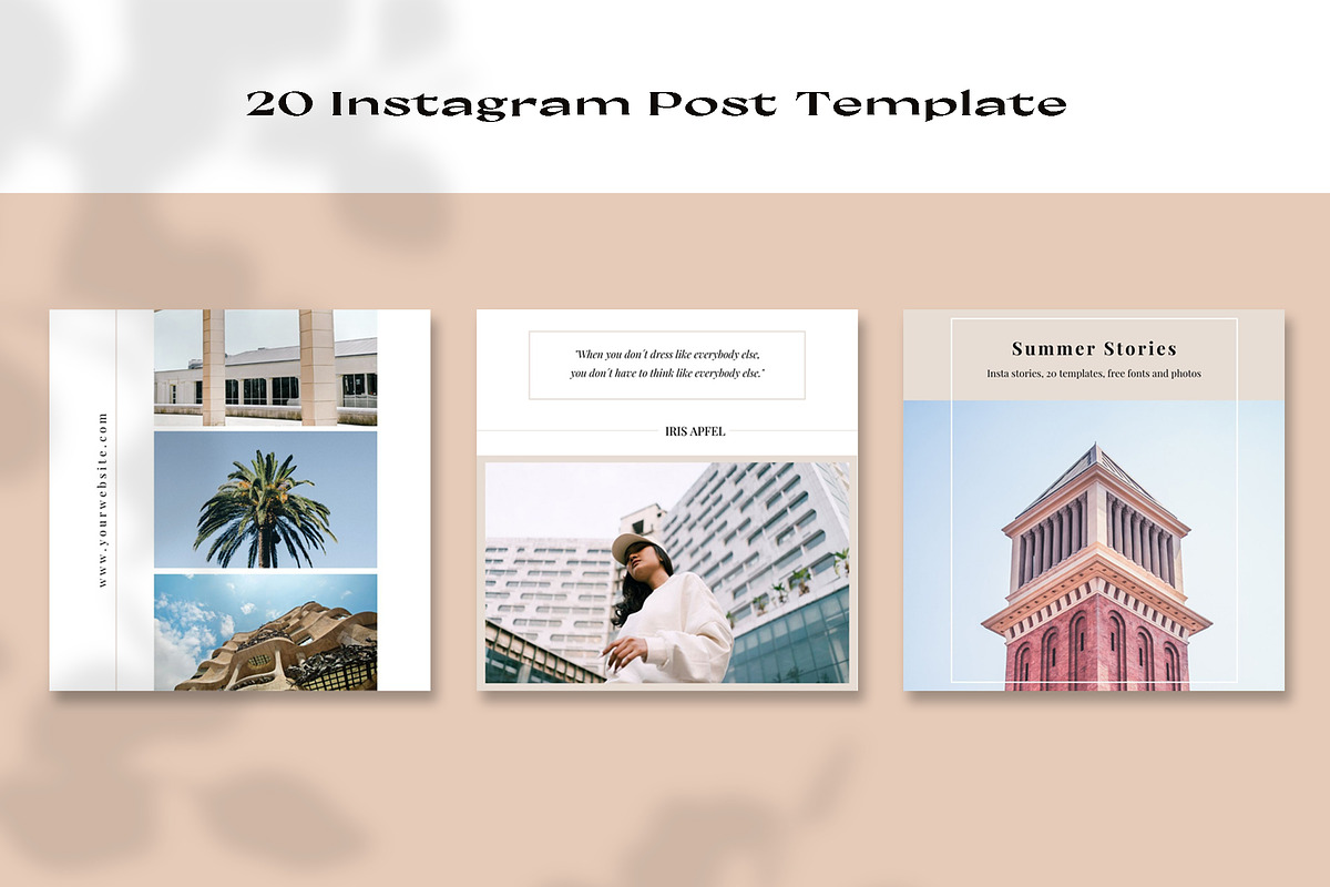 CANVA | Good Vibes Instagram Pack, a Social Media Template by Lyrata Studio (Photo 9 of 12)