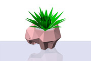 DIY Elephant Planter - 3d Papercraft, a Templates & Theme by PAPER amaze (Thumbnail 4 of 5)