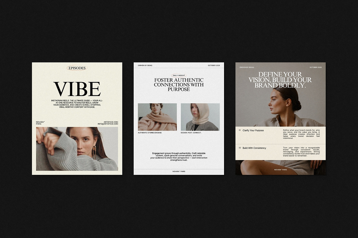 ZUNO | Social Media Kit (II), a Social Media Template by The Aesthetic Studio (Photo 2 of 10)