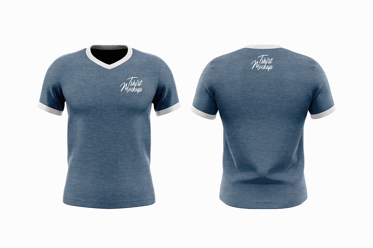 T-shirt Mockup, a Shirt Mockup by UnicDesign (Photo 6 of 6)