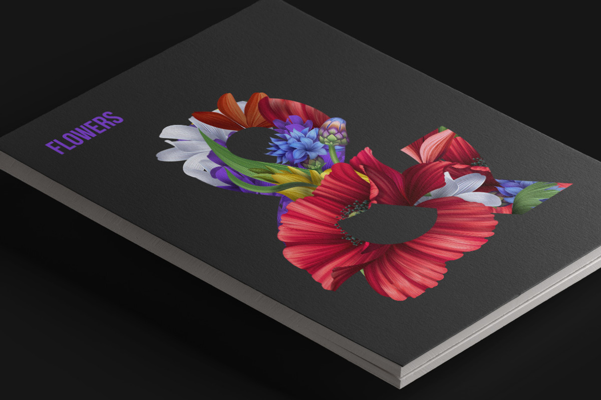 Flowers Wacomka Font, a Font by Handmadefont (Photo 3 of 10)