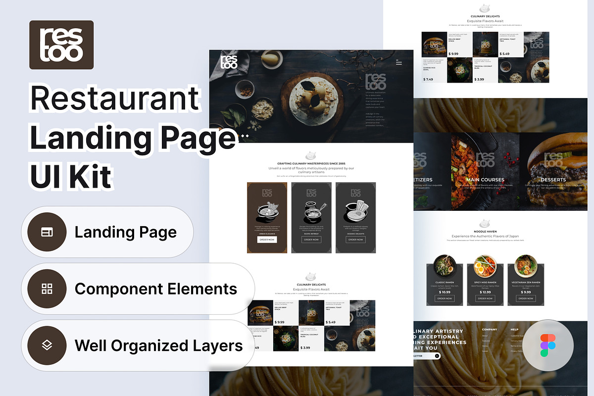 Restaurant UI Kit
