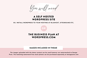 Pink Wordpress Blog Theme, a WordPress Template by Design Pixie (Thumbnail 6 of 9)