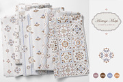 Heritage Motifs - Seamless Patterns, a Pattern Graphic by InaCorart (Thumbnail 1 of 12)