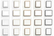 Frame mockups bundle 3;2  ratio V&H, a Print Template by HisariDS Mockup Design (Thumbnail 2 of 6)