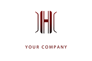 3 Modern Letter H F Logos, a Branding & Logo Template by HE Studio (Thumbnail 2 of 4)