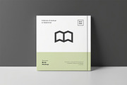 Square Book Mock up, a Books & Magazine Mockup by zippypixelstudio (Thumbnail 14 of 16)