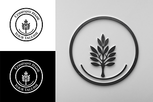 Abstract Tree Logo, Pictorial logo