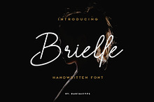 Brielle - Handwritten font