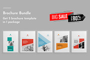 Brochure Bundle, a Brochure Template by Tanber Hossen (Thumbnail 1 of 66)