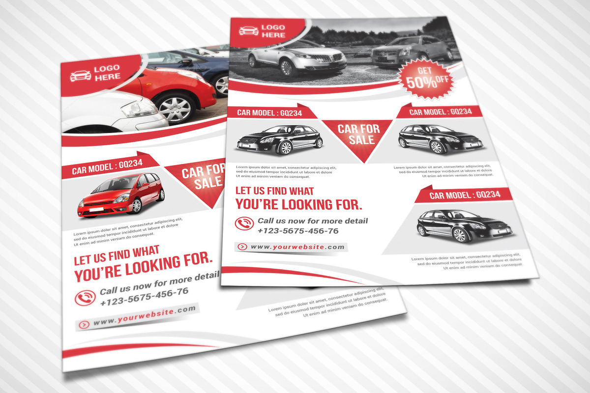 Car for Sale Flyer, a Flyer Template by Creative  designer (Photo 3 of 4)