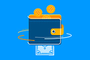 Bitcoin Illustration Pack, a Graphic by Wilsonkjc (Thumbnail 5 of 5)