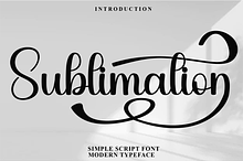 Sublimation