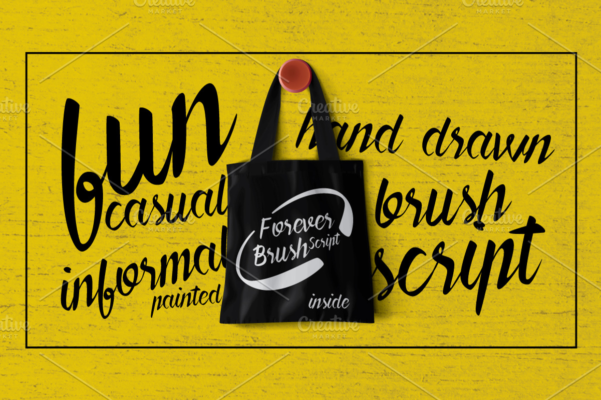 Forever Brush Script preview 3