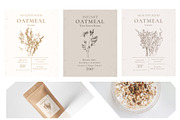 OAT Labels. Vector & PSD Design Kit, a Templates & Theme by Lumitar (Thumbnail 6 of 9)