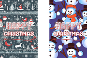 Christmas Card Design Bundle 2, a Card Template by Jay Major Designs (Thumbnail 6 of 10)