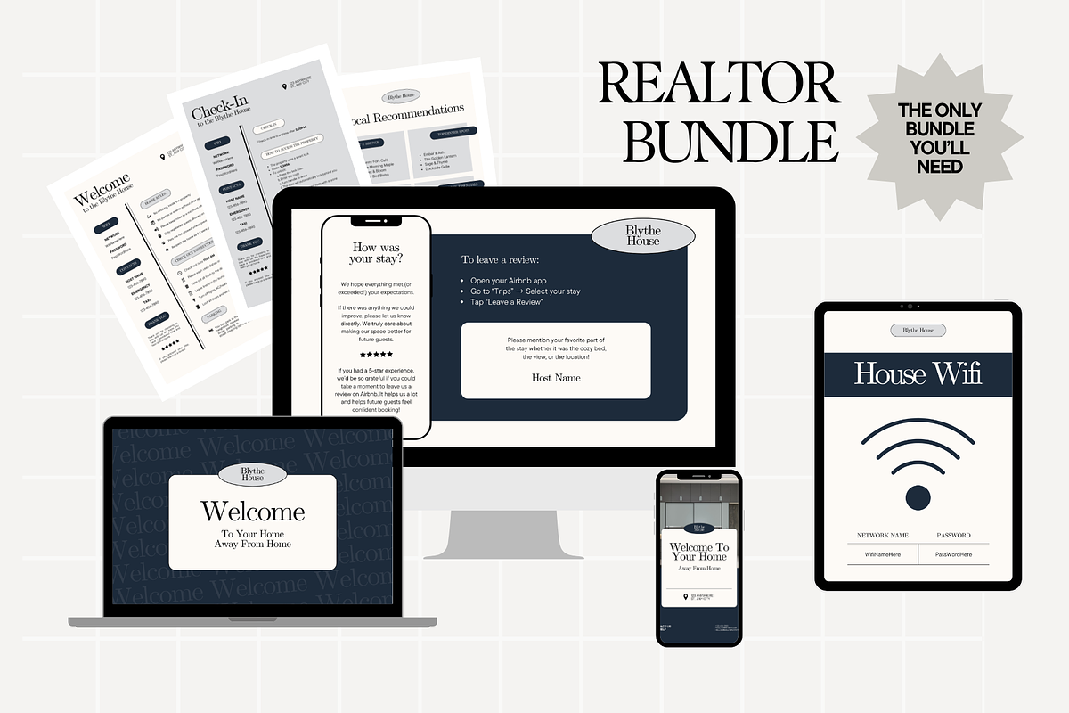 Real Estate Marketing Bundle, a Marketing Template by Anna Design Studio (Photo 1 of 11)