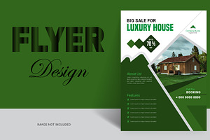 Flyer For Luxury House Sale, a Flyer Template by hkmonir