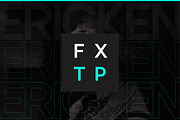 Ericken Display Typeface, a Sans Serif Font by Foxtype (Thumbnail 9 of 12)