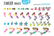 Finger prints ART (part 4), an Education Illustration by Alena Razumova (Thumbnail 7 of 13)