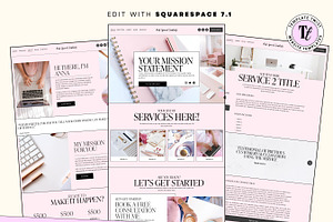 Luxury Consultancy Squarespace 7.1