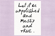 Organic Hand Painted Font, a Handwritten Font by Ayya Studio (Thumbnail 7 of 17)