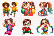 Juneteenth Girl Clipart, an Illustration by CreationArt (Thumbnail 2 of 5)