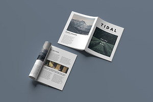 Magazine Brochure Mockup