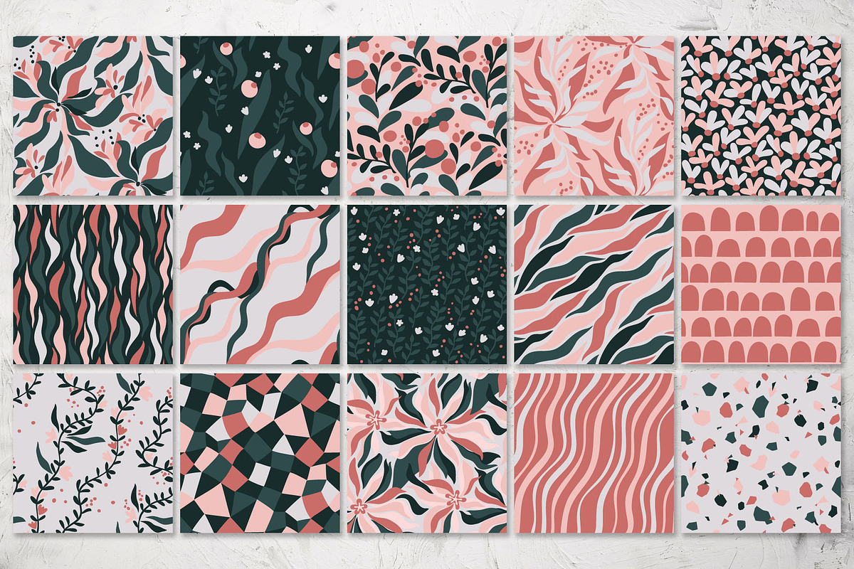 15 patterns, a Pattern Graphic by pineart (Photo 2 of 5)