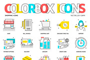 Color box icons bundle, an Icon by Howcolour (Thumbnail 8 of 34)